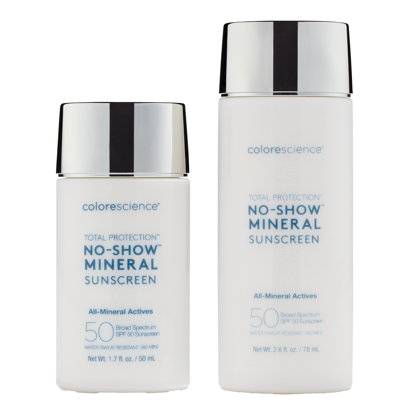 Colorescience® Total Protection® No-Show™ Mineral Sunscreen SPF 50